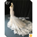 Wholesale Real Photo V Neck Off Shoulder Lace Mermaid Wedding Dresses